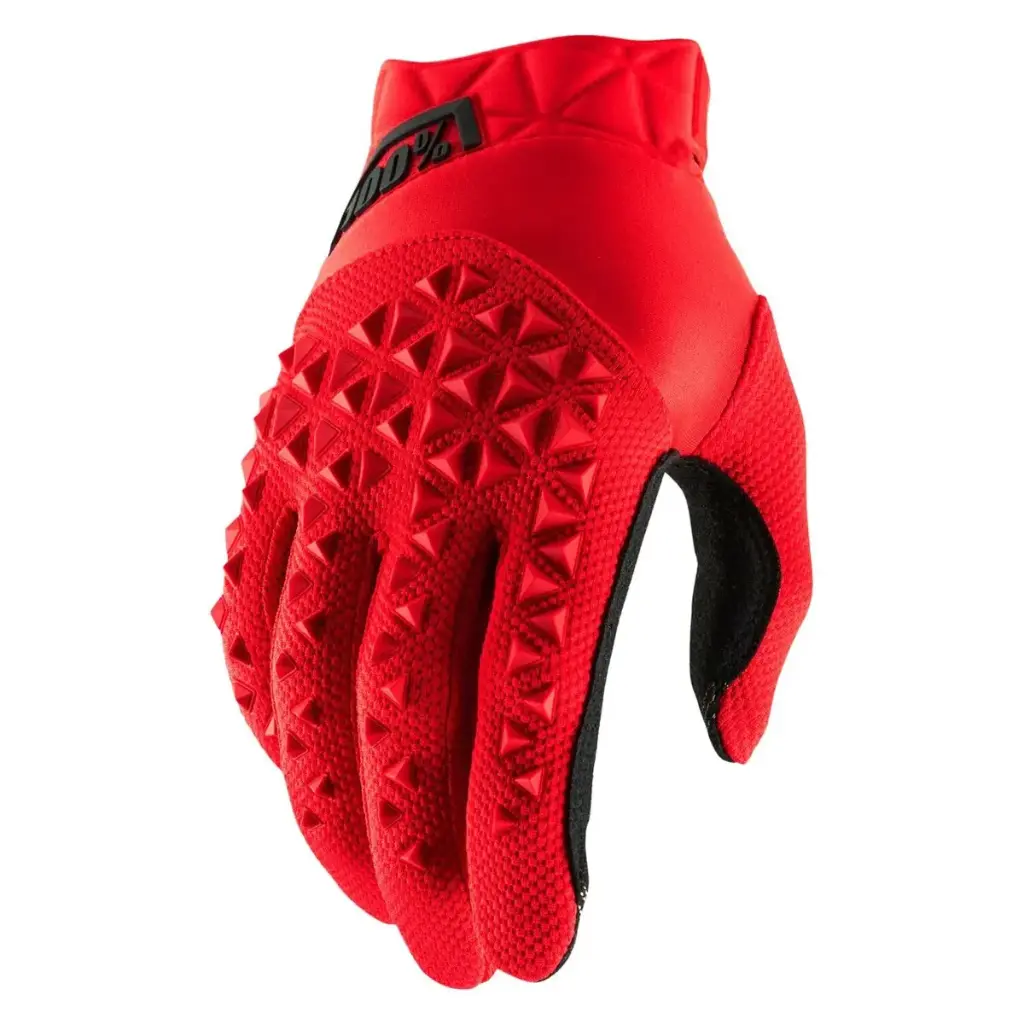 AIRMATIC Gloves Red/Black LG - 10012-013-12