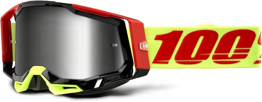 RACECRAFT 2 Goggle Wiz - Mirror Silver Flash Lens 50010-00010