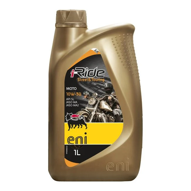 Eni i-ride moto 10W30 12X1 LT HDPE  one liter