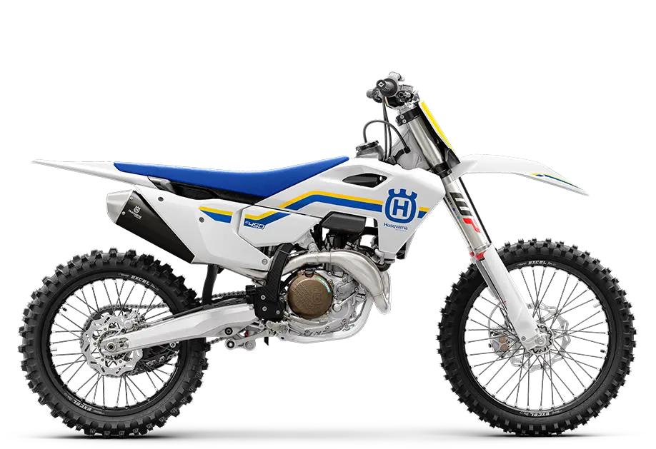 F2475W2  HQV Motorcycle FC 450  2023 (White)