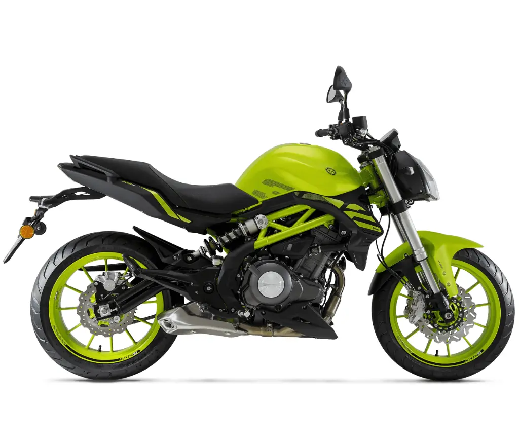 Benelli Motorcycle 302S green blk - gold blk - 2022