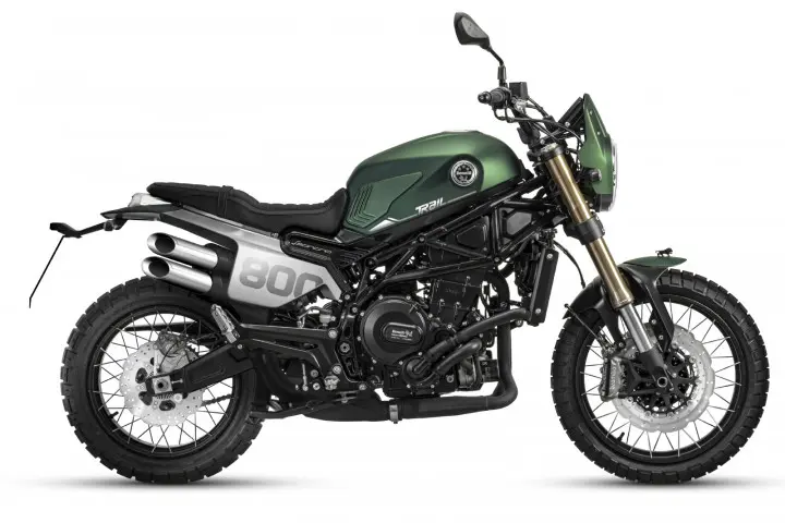 MOTORCYCLE LEONCINO 800 TRAIL - 2022 (Black And Green)
