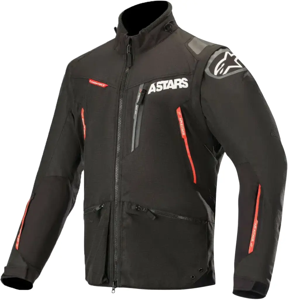 SESSION RACE JACKET - BLACK RED 370351913 Size: 3XL
