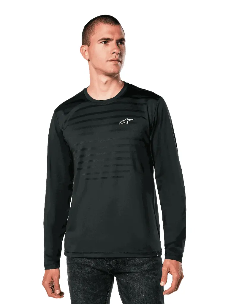 ENGINEERED PERFORMANCE LS TEE - BLACK 1214-7101510